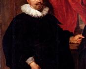 彼得 保罗 鲁本斯 : Portrait Of A Man, Probably Peter Van Hecke